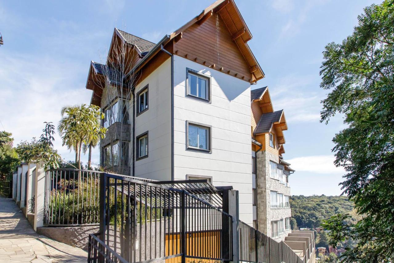 Apto De 2 Quartos Acomoda Até 6 Hóspedes Gramado Exterior foto